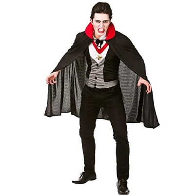 Image of Wicked Costumes Adult Mens Bloodthirsty Vampire Halloween Fancy Dress (Medium)
