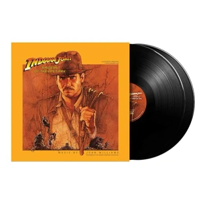 Image of John Williams (Composer) Indiana Jones And The Raiders Of Lost Ark 180 Gram Sealed 2024 UK 2 LP vinyl set 050087550493