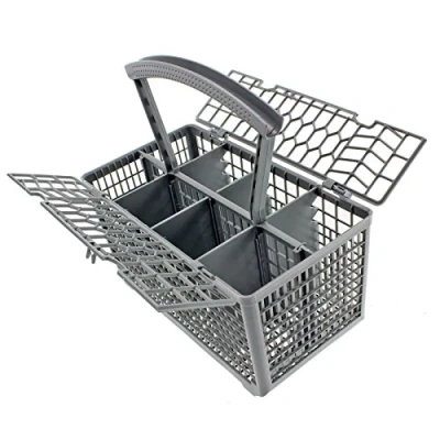 Image of Spares2go Cutlery Basket Cage &amp; Lid for Haier Dishwasher (Removable Handle, 235 x 240 130