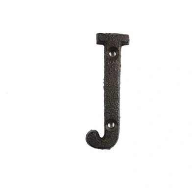 Image of ausuky Cast Iron Retro Metal Alphabet Letters Numbers Sign Address Door Cafe Wall Decor A to Z,0 9 (7)