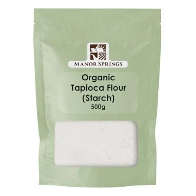 Image of Organic Tapioca Flour (Starch) 500g by Manor Springs