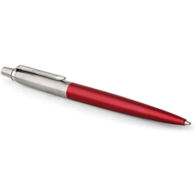 Image of Parker Jotter Gel Pen Kensington Red Medium Point Black Ink (0.7 mm) Gift Box