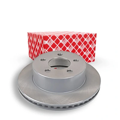 Image of 05016434AA, 5016434AA, 52008440AB, K52008440AB Brake disc FEBI BILSTEIN 170077 Front Axle 280mm 24mm 5 Hole 114,3mm internally vented Coated