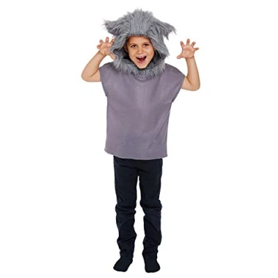 Image of HENBRANDT Childrens Wolf Costume Small 4 6 Years