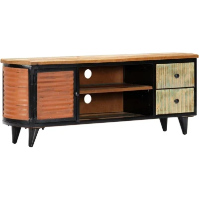 Image of vidaXL TV Cabinet 120x30x45 cm Solid Reclaimed Wood