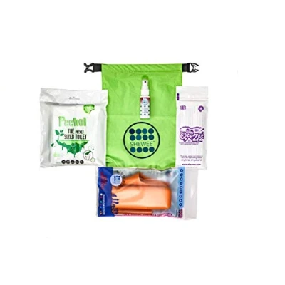 Image of SHEWEE Car &amp; Camp Pack Reusable Pee Funnel The Original Female Urination Device Since 1999! Quickly, Easily and Discreetly, Wee Standing Up Without Removing Clothing (Pumpkin)