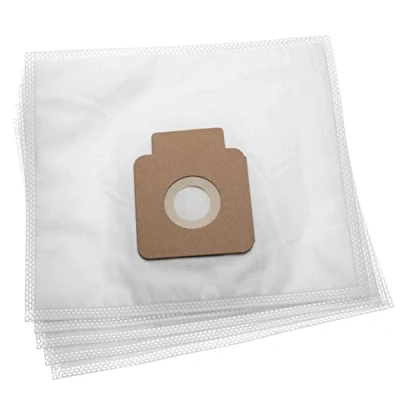 Image of 5x Vacuum Cleaner Bag Replacement for Swirl X351, X350 Cleaner, Microfleece, 23.8 cm x 26.7 cm, White Vhbw
