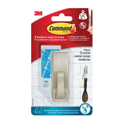 Image of Command W17081CH Design Hook Size M 1.4 kg Load Rectangular Medium