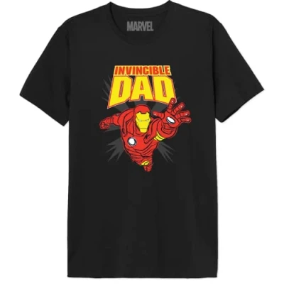 Image of Marvel Men&#039;s Memarcots311 T Shirt, Black, S