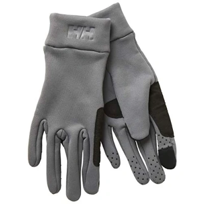 Image of Helly Hansen Unisex HH Fleece Touch Glove Liner, Black, XL