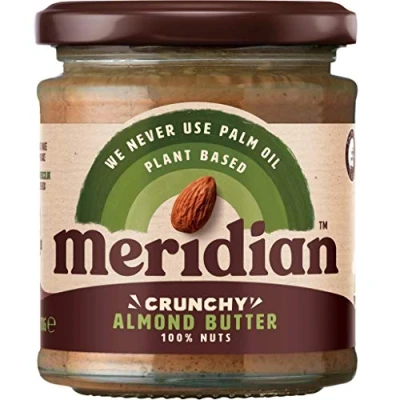 Image of Meridian Almond Butter Crunchy 3 x 170g