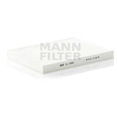 Image of L180819638, L180819638C Pollen Filter MANN CU 2882 Particulate 280mm 206mm 25mm VOLKSWAGEN: Caddy 2 Kastenwagen, Passat B5 GP Saloon