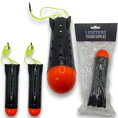 Image of 2 LFS Large Spod Feeder Bait Rocket Spomb Carp Coarse Fishing Dispenser