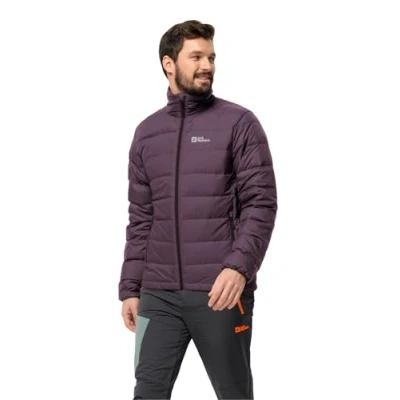 Image of Jack Wolfskin Men&#039;s Ather Down JKT M Jacket, Midnight Plum, XXL