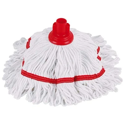 Image of Abbey Hygiene Socket Mop Head 300grm Red YLTR30