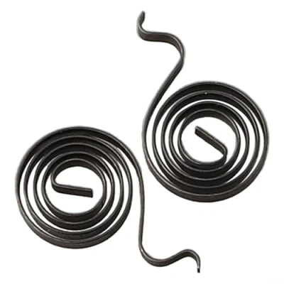 Image of Carbon Brush Holder Spring for GWS6 100 Angle Grinder Metal Material Spare Parts Non OEM Product Black Color 22 5 X 12 2 5mm Size 2pcs Package