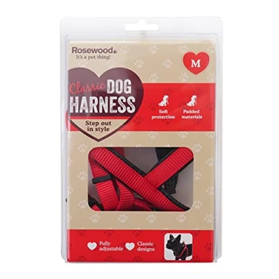 Image of Rosewood Harness, Medium, Red
