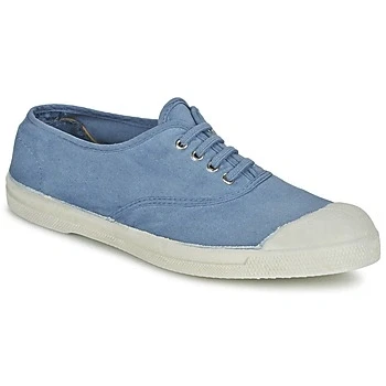 Image of Bensimon Tennis Lacet Femme, Women’s Low Top Sneakers, Blue (Denim), 6 UK (39 EU)