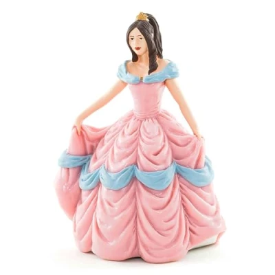 Image of MOJO Princess in Pink Gown Realistic Fantasy Hand Painted Toy Figurine