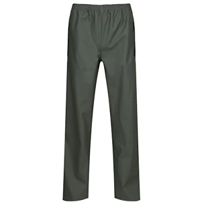Image of Regatta Professional Men&#039;s Lightweight Stormflex II Waterproof Trousers Olive, Size: Xxl Regular
