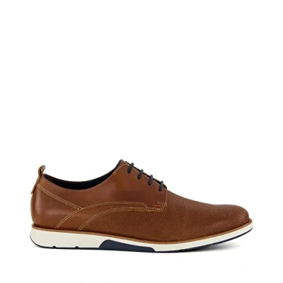 Image of Dune London Mens BARNABEY Casual Gibson Shoes Tan Nubuck Size UK 9