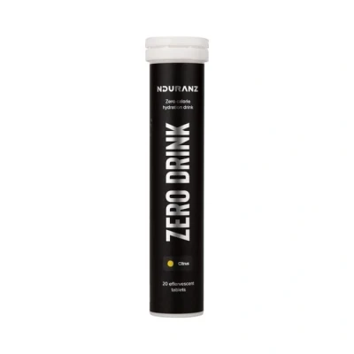 Image of Nduranz Zero Drink Tablets, High Performance Electrolyte Isotonic Drink, Calorie Mix, to Fuel &amp; Endurance, 20 Tabs (Citrus)