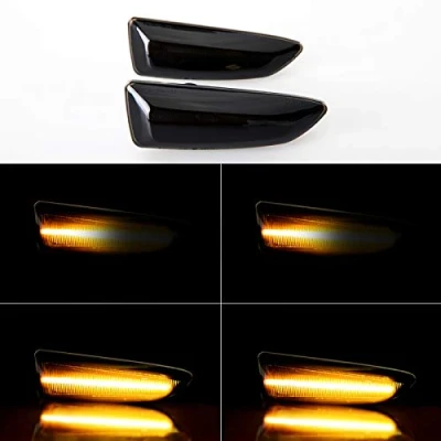 Image of 2pcs Turn Signal Light Dynamic LED Side Marker Indicator Lamp For Op el Astra J K Crossland X Grandland Insignia B Zafira C