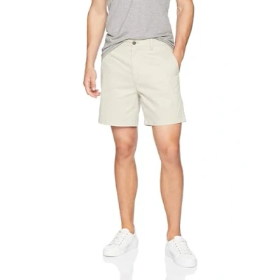 Image of Amazon Essentials Men&#039;s Classic Fit 7 Inch Chino Shorts, Stone, 40W