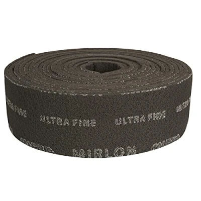 Image of Mirka 805BY001943R Mirlon Fibre Cloth 115mm x 10m 1500 Grit Grain: Silicon Carbide Bonding: Resin Backing: Non Woven Coating: Three Dimensional Grey Pack contains 1 piece