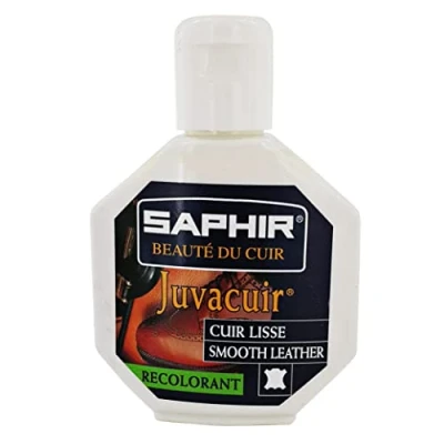 Image of Saphir Juvacuir Dye for Recolouring Leather white BLANC 21