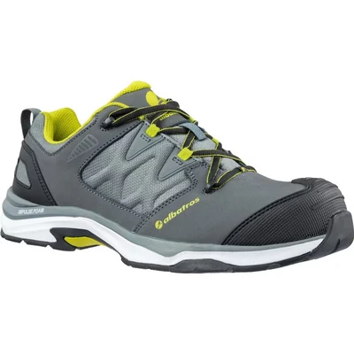 Image of Unbekannt Men&#039;s Albatros ULTRATRAIL Low 646210 41 ESD Safety Shoes S3 Size Grey 1 Pair, Gray, 8 UK