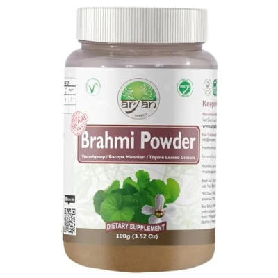 Image of ARYAN HERBALS Brahmi (Bacopa Monnieri) Powder 100gm