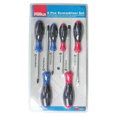 Image of 6PC Soft Grip Screwdriver Set