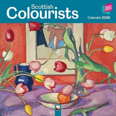 Image of National Galleries Scotland: Scottish Colourists Wall Calendar 2026 (Art Calendar)