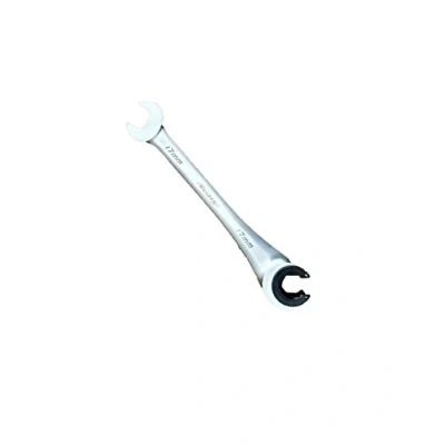 Image of Neilsen 17mm Ratchet Flare nut Wrench Spanner