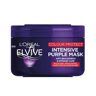 Image of L&#039;Oreal Paris Elvive Colour Protect Anti Brassiness Purple Mask,250 ml