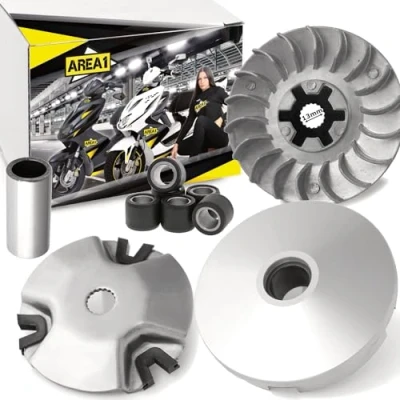 Image of Variomatic Variator Set F10 F12 F15 Aerox Neos Jog, Nova Motors, RS Ultima, GT Union, Adly Her Chee (Minarelli 50 ccm)