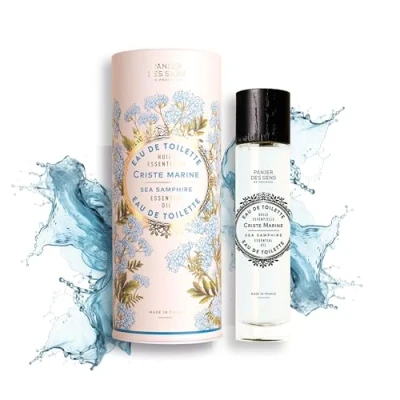 Image of Gifty for Women Eau de Toilette Sea Samphire Perfume Long Lasting Perfume, Natural Fragrance Hair &amp; Body Vegan Friendly Parfum Made in France Panier des Sens 50ml