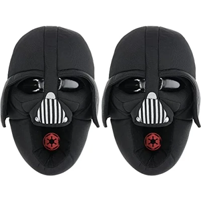 Image of STAR WARS Slippers, Darth Vader Full Body Novelty,Boys size 1 2