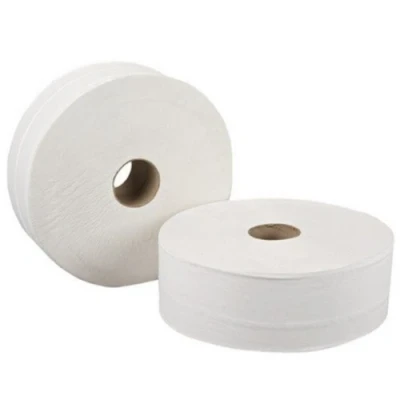 Image of MAXI JUMBO 2 PLY TOILET ROLL 300M LENGH PACK OF 6