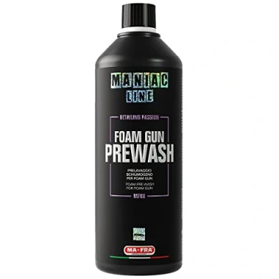 Image of Mafra, Maniac Car Detailing Line, Foam Gun Prewash, Foaming Prewash Ideal for Wash with Gun, 1000ml