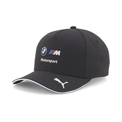 Image of PUMA Unisex BMW M Motorsport Replica Team Baseball Cap Anthracite Adult