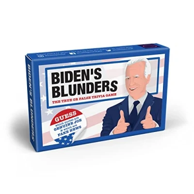 Image of Bubblegum Stuff Biden&#039;s Blunders The Card Game Trivia Family Games for Night Adults and Teenagers