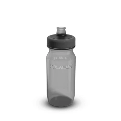 Image of Cube Grip Cycling Bottle Black, 500ml / Bicycle Bidon Cycle Ride Reusable Drink Flask Water Mountain Road MTB Bike Gym Sport Race Lightweight Trail HPP Holder Podium Racing Accessories