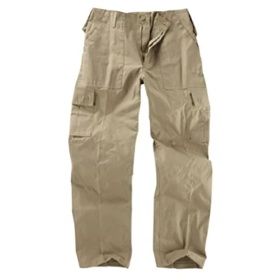 Image of 6 Pocket Basic Combat Cargo Trousers Beige (40)