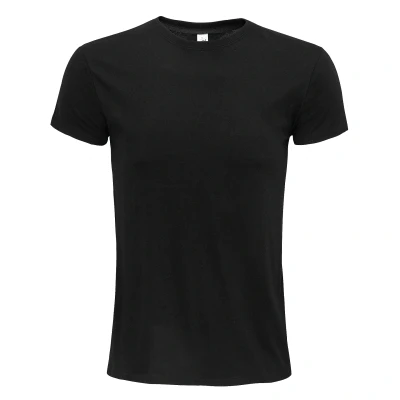 Image of SOLS Unisex Adult Epic Organic T Shirt (Deep Black) Size Medium
