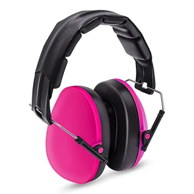 Image of Lookka Ear Defenders Kids, Foldable Adjustable Hearing Protection Noise Cancelling Blue Muffs for Children Baby (6 Months to 14 Years Old)