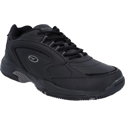 Image of Hi Tec Men&#039;s Blast Lite Wide Trainers, Black, 11 UK