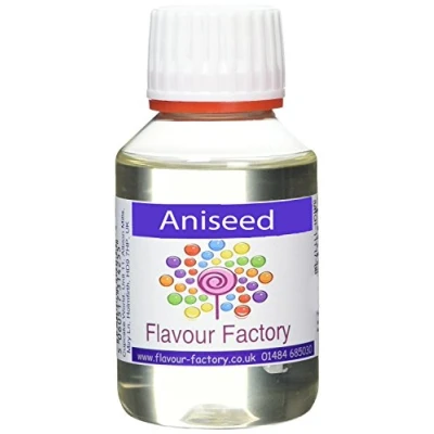 Image of Flavour Factory Aniseed Intense Food Flavouring, 100 ml