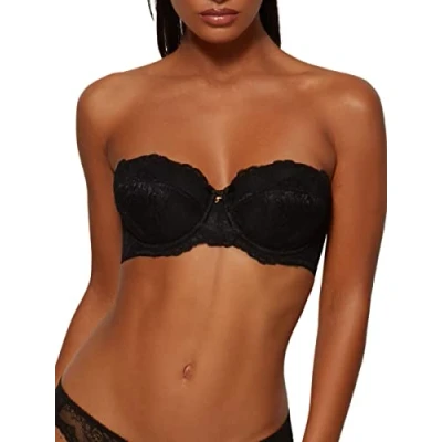 Image of Gossard Superboost Multiway Strapless Underwired BRA bra, Women&#039;s, Size: 34F, Black